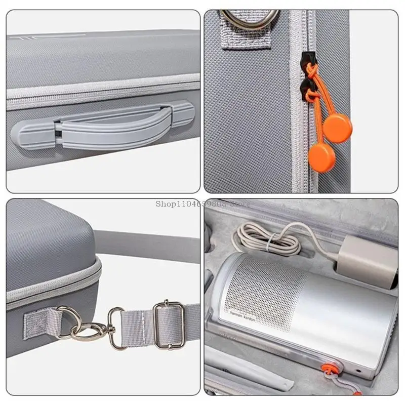 Durability Dustproof Scratch Resistant Projectors Travel Bag With Padded Interior And Handle For Play6 Outdoor Protections