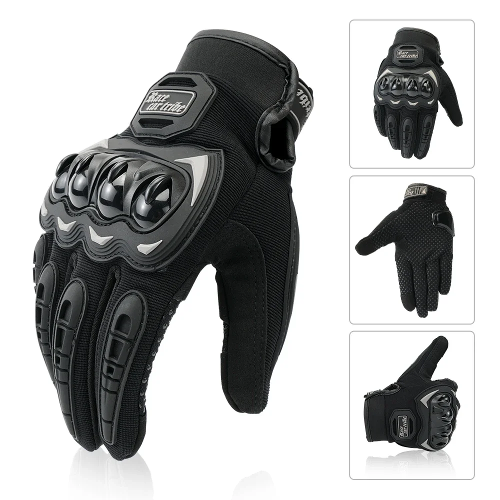 

Summer Men's Lady Motorcycle Gloves Riding Tribe Motocross Accessories Breathable Mesh Anti Slip Touch Screen Gloves
