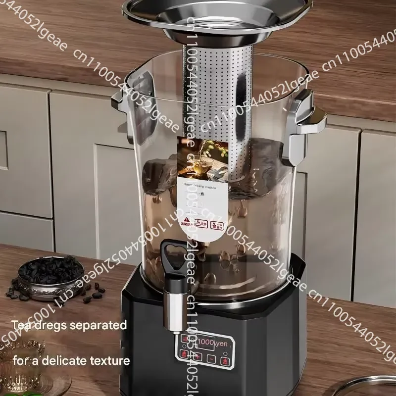 Commercial Electric Tea Brewing Machine with Steam Spray Brewing System and Digital Control for Brewing Milk Tea and Hot Soup