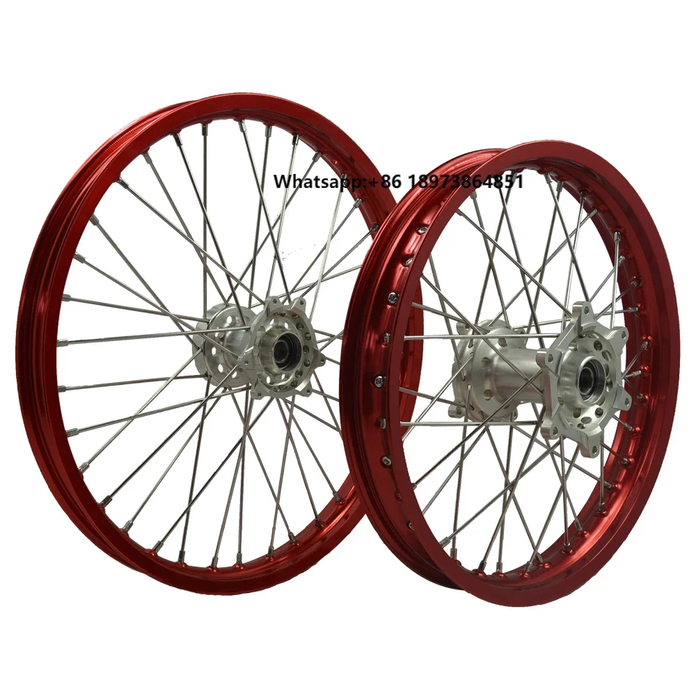 

KX 250 450 Cc Motocross Parts Accessories Motocross Enduro Wheels for KAWASAKI MOQ 1set