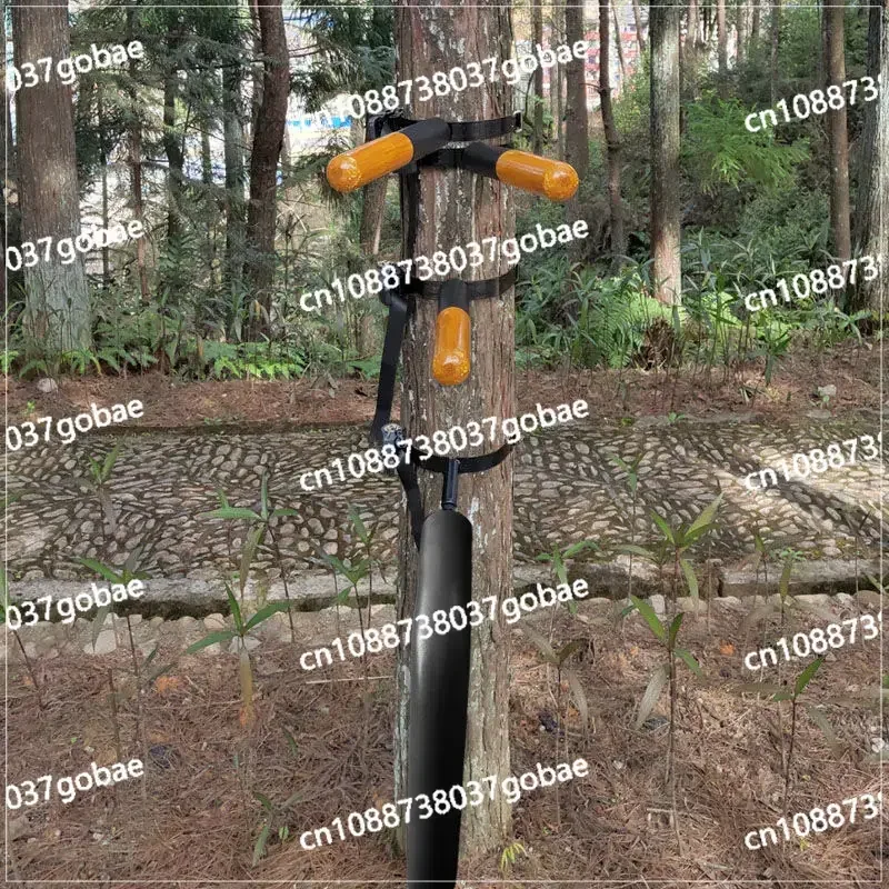 Wooden Piles Wing Chun Outdoor Park Tied Tree, Easy Carry Bundled, Fast Installation
