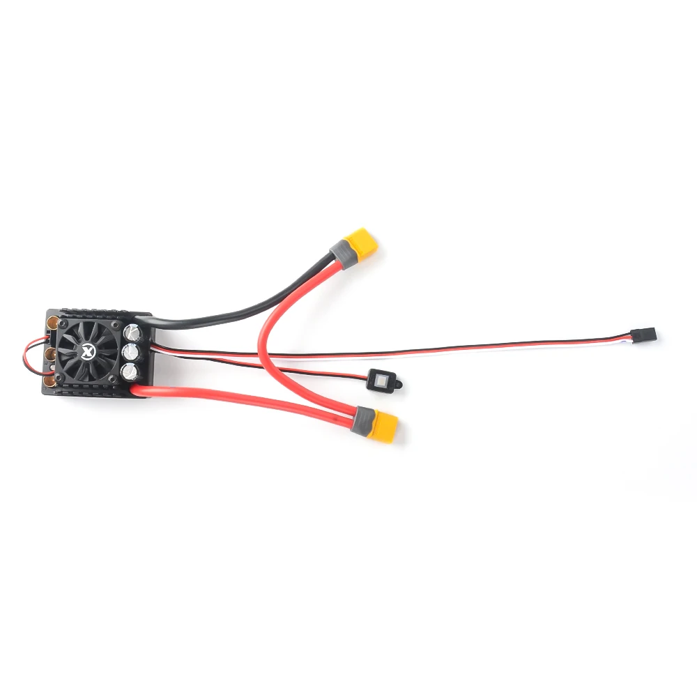 XC-ESC C8 160A Bürstenloser ESC 3-6S LiPo-Akku für 1/7 1/8 RC Modellauto LKW Buggy On-Road Racing Zubehör