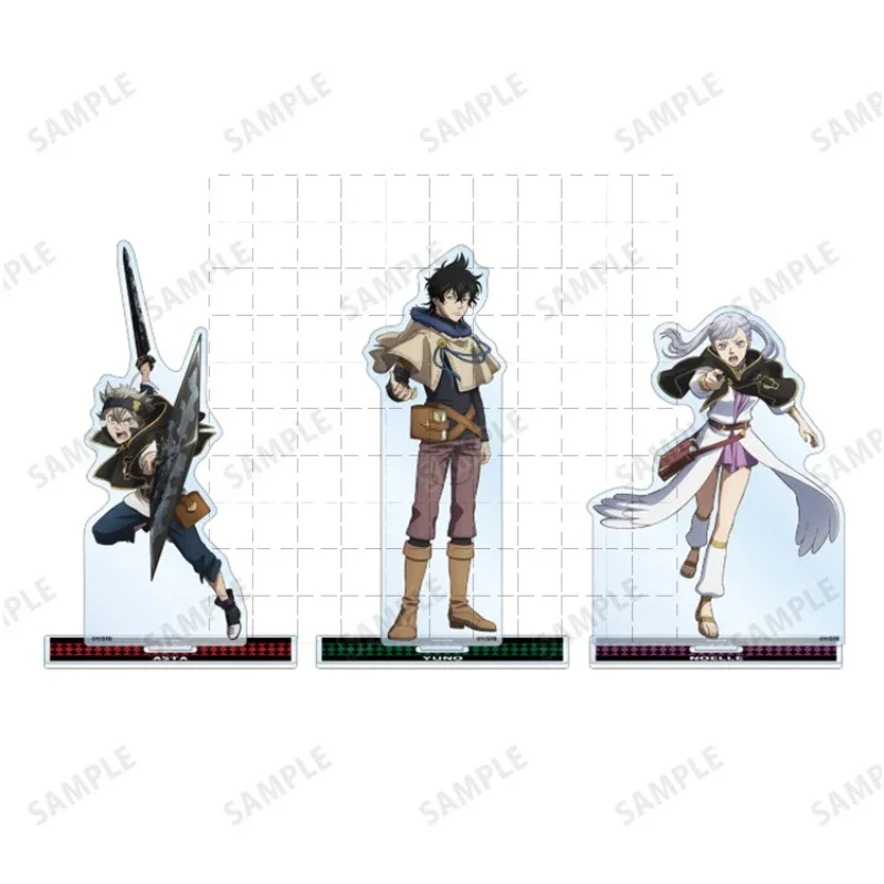 Game Yuno Noell Silva Noelle Figure Doll Anime Acrylic Stand Model Plate Cosplay Toy for Gift