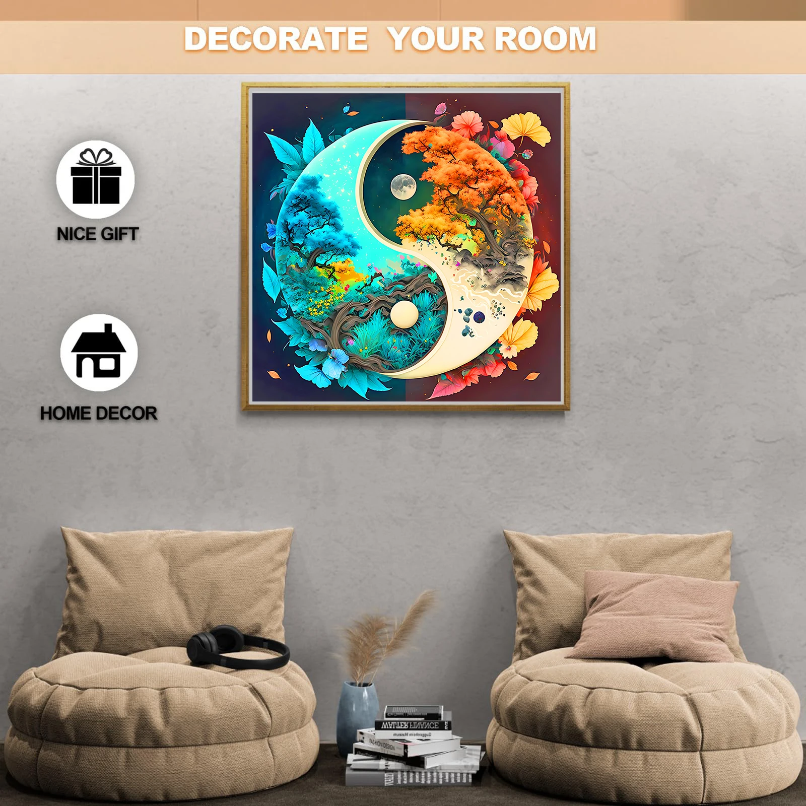 Yin-Composer Tree Puzzle en bois, Jouets à haute difficulté, Entraînement à la concentration, Hmatte ee, Cadeaux d'anniversaire et de vacances de Noël