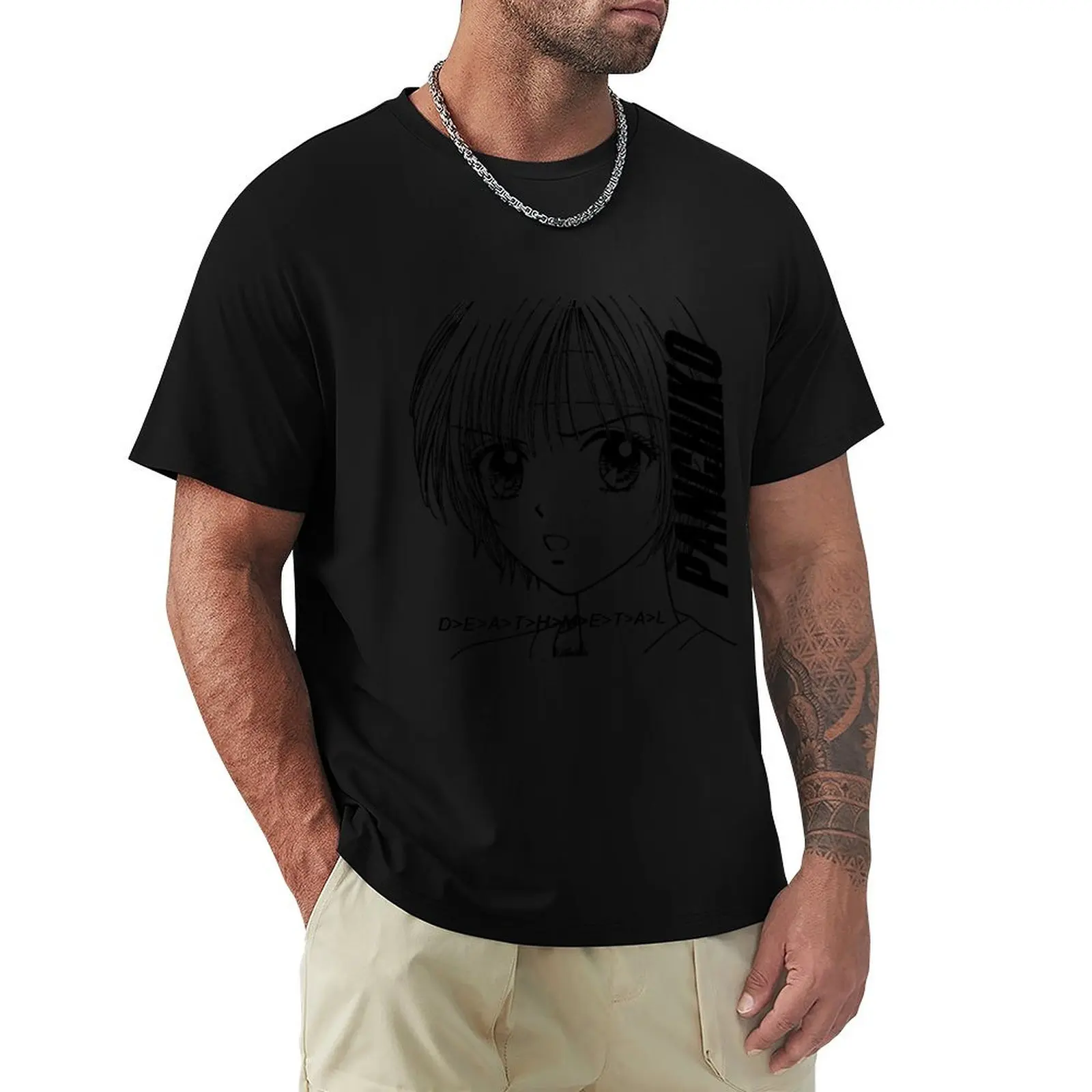 

Panchiko Album Art (Transparent) T-Shirt funny meme t-shirts blanks mens clothing