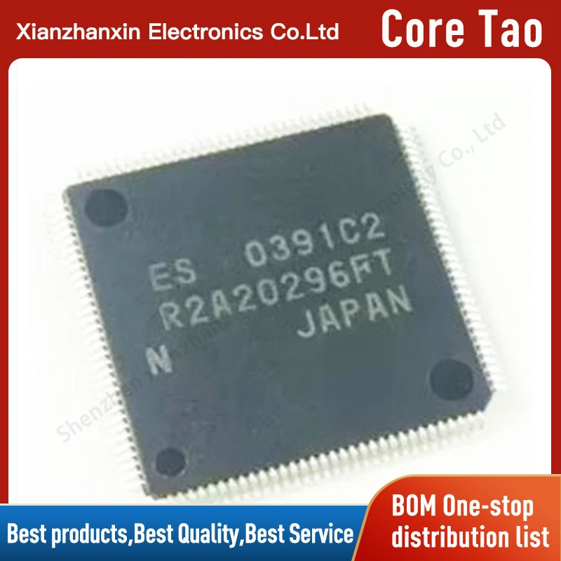 1 unids/lote R2A20296FT R2A20296 QFPLiquid chip de placa amortiguadora de cristal en stock