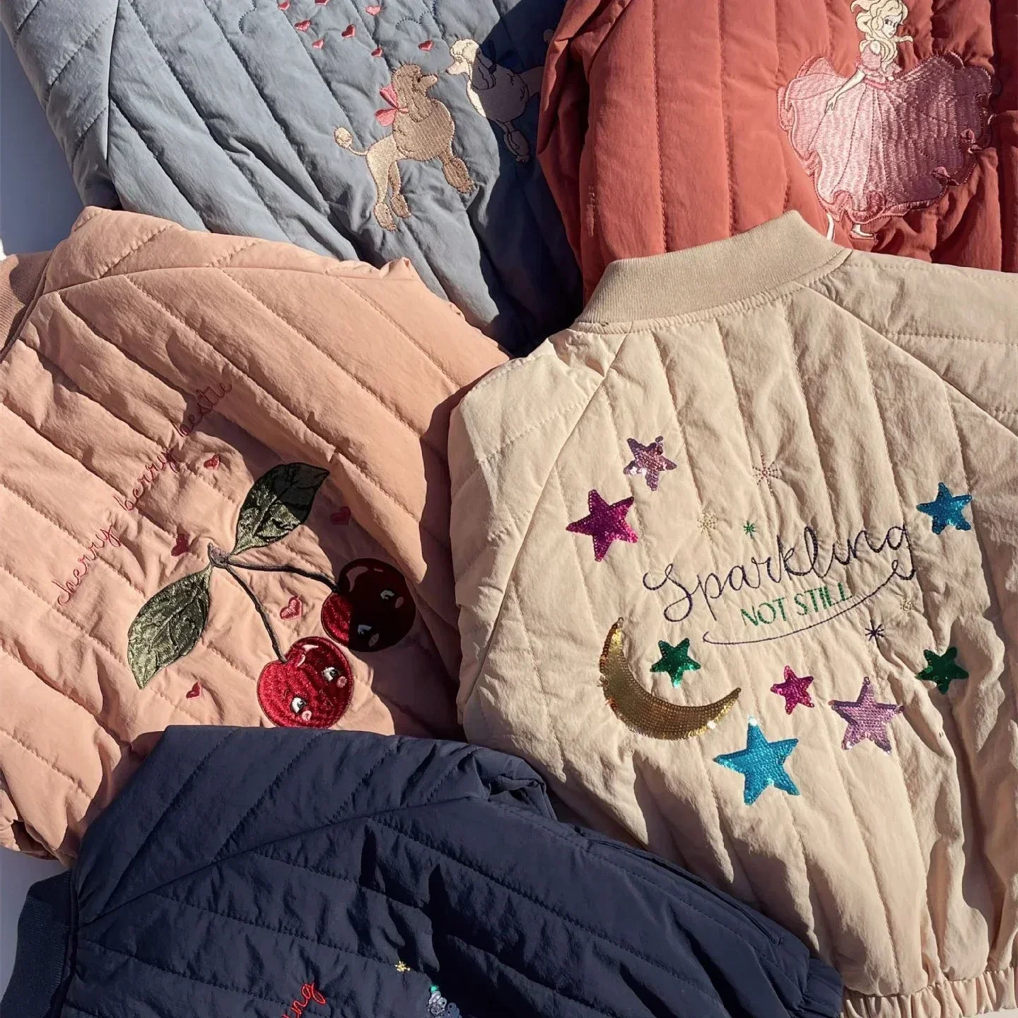Marca ks crianças jaqueta de lã de cordeiro casaco outono inverno bebê meninos algodão outerwear da criança meninas terno vôo jaqueta crianças roupas