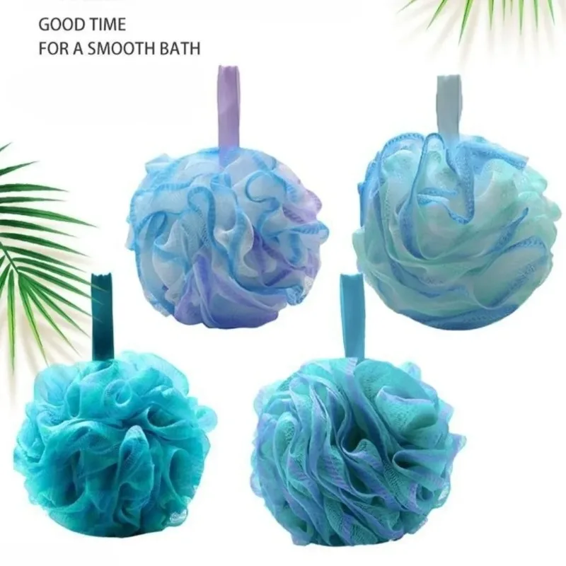 

Soft Bathing Flowers Foaming Sponge Bubble Wisp for Body Exfoliating Shower Flower Mesh Ball Body Wash Shower Puff Bath Supplies
