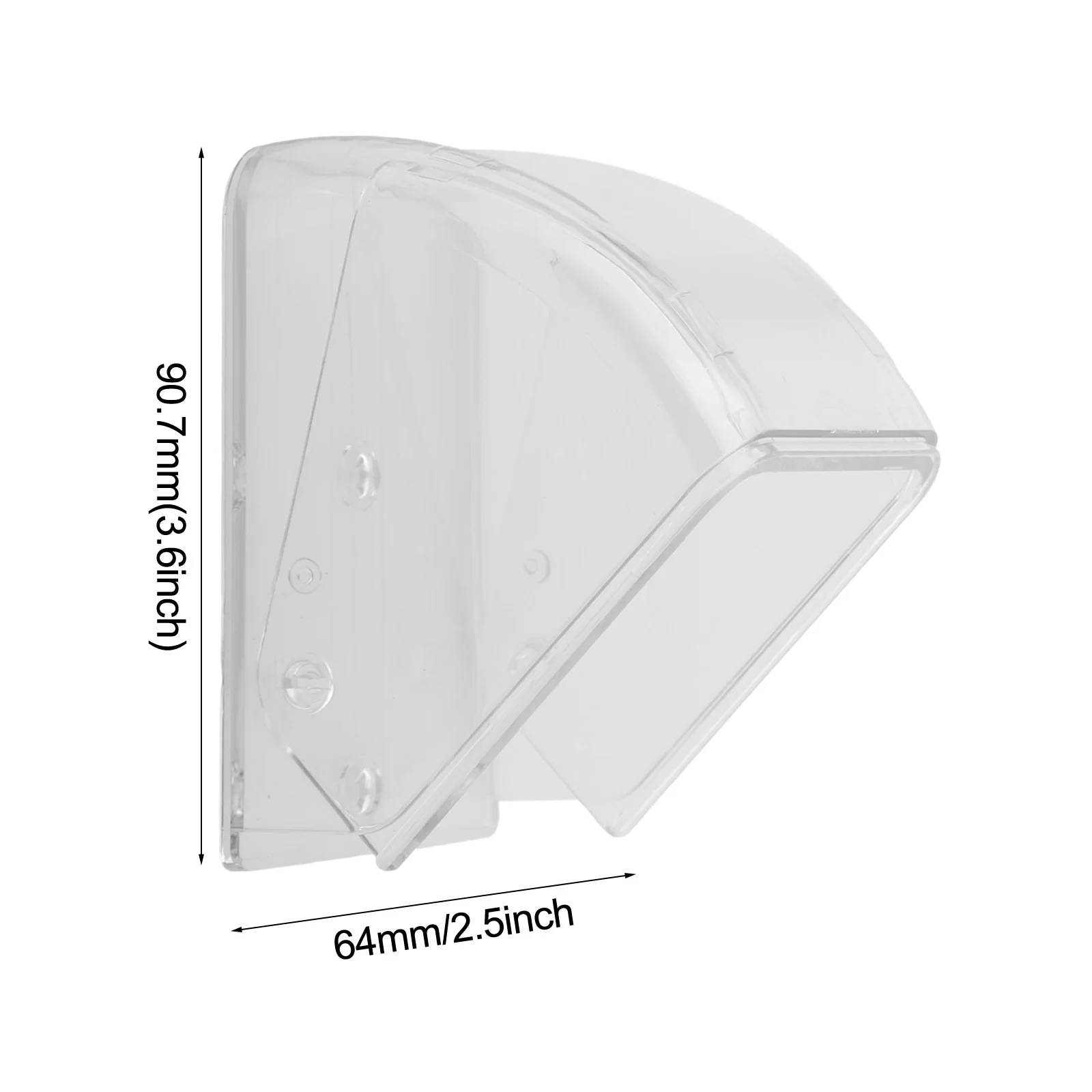 Wireless Doorbell Cover Outdoor Doorbell Rainproof Cover Waterproof Call Cover Transparent Protector Case Hardware Accessories