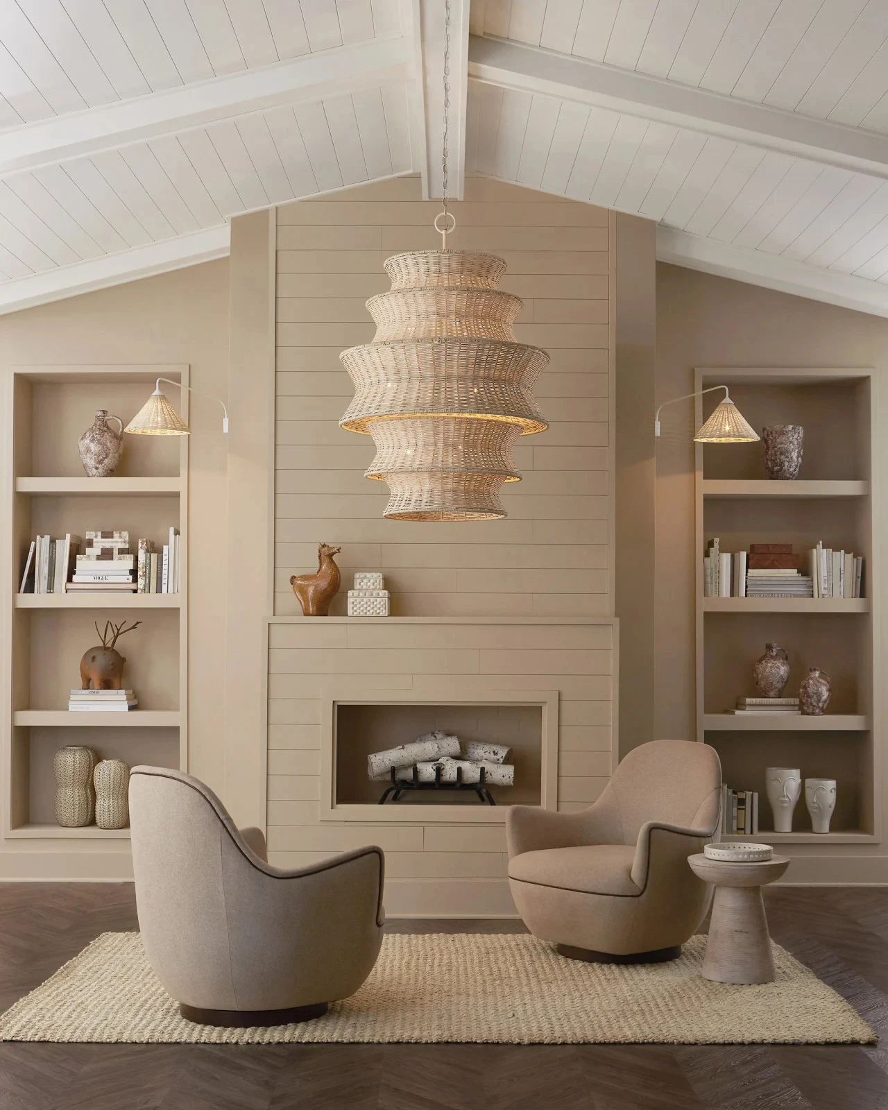 Modern Decor Handcrafted Multi-layer Rattan House Lights Indoor Ceiling Chandelier for Villa Garden Home Pendant Lights