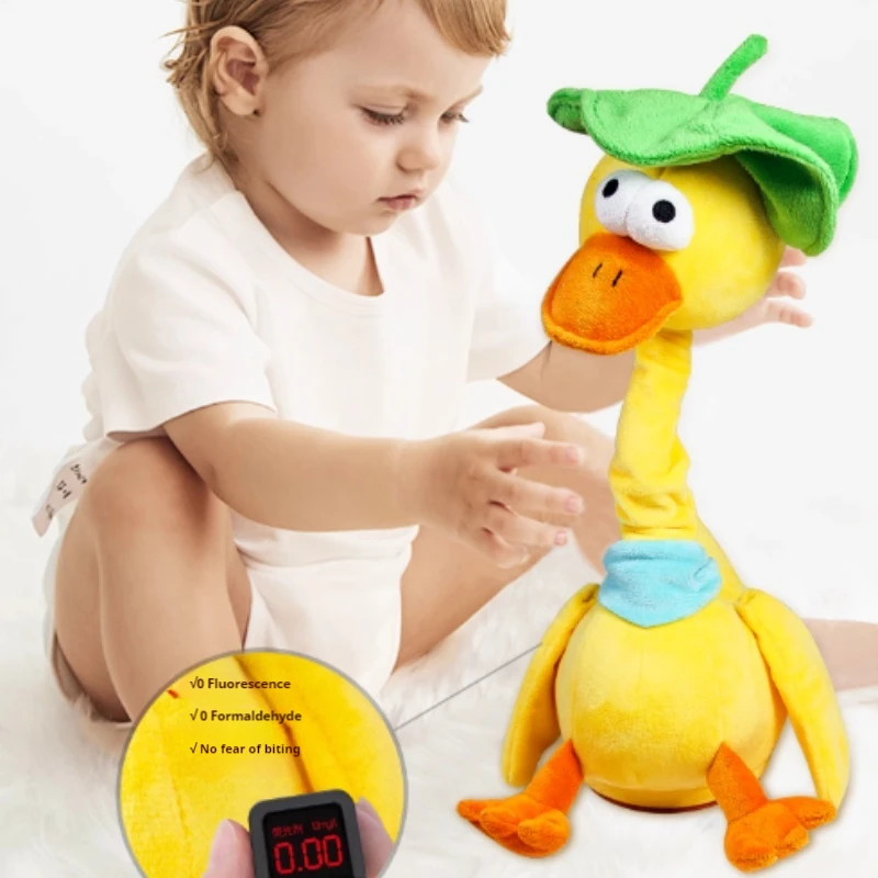 New Soft Cute Repeating Duck That Can Learn To Speak High Quality Fabric  Comfortable Plush Toy Children Birthday Surprise Gift