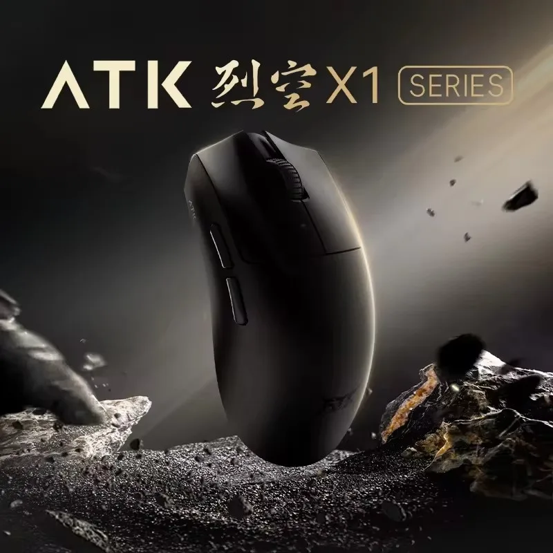 ATK Blazing Sky X1 Mouse Wireless 3950 sensore tre modalità Mouse da gioco E-sport 8K Mouse personalizzato leggero a bassa latenza Pc Gamer