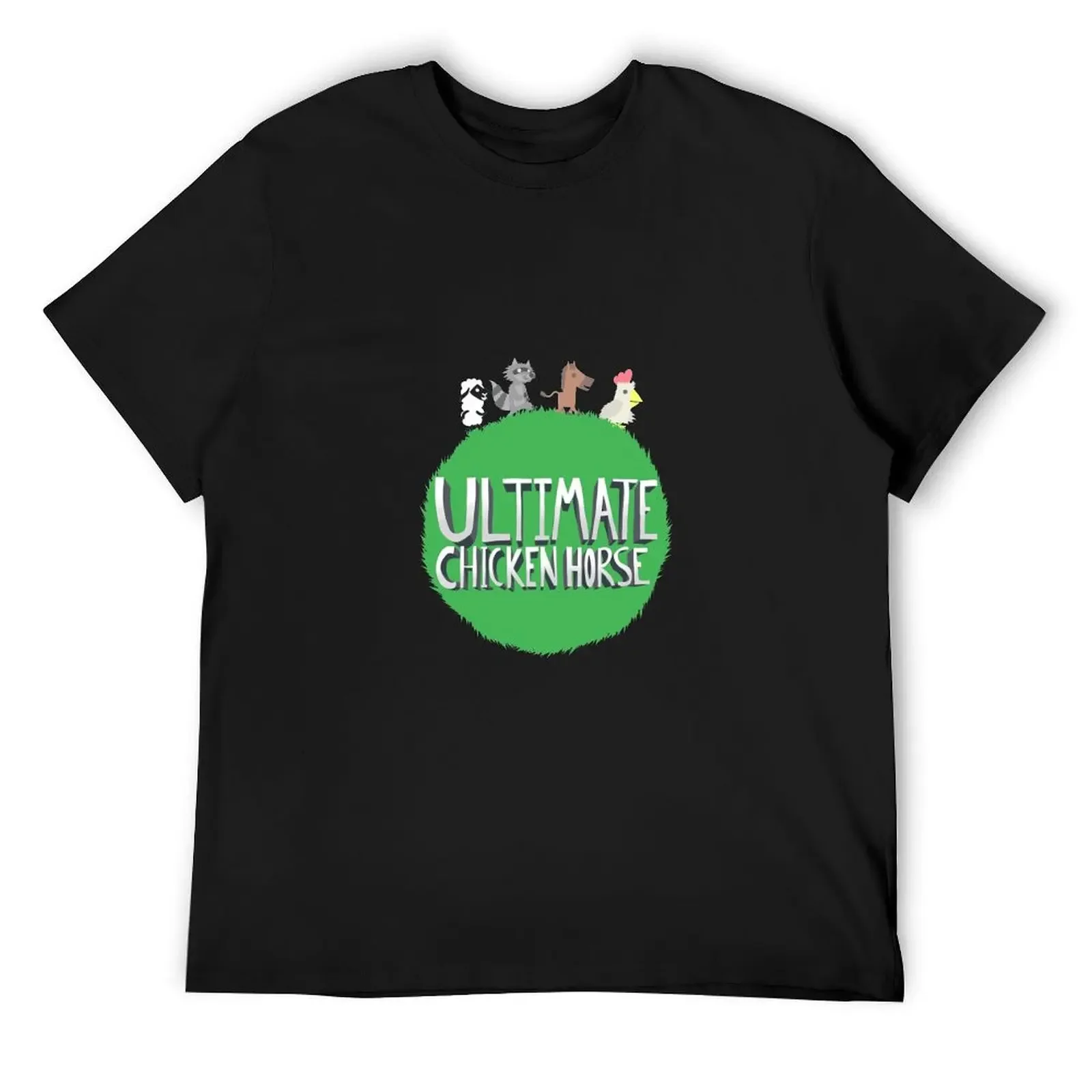 

Ultimate Chicken Horse T-Shirt summer shirt T-shirts oversize cute tops vintage anime shirt t shirts for men cotton