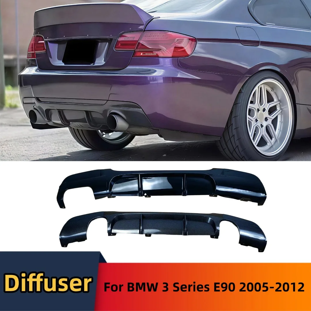 

Rear Air Dam Bumper Lip Diffuser Protector Deflector Facelift Tuning Accessories For BMW 3 Series 2005-2012 E90 E92 E93 M Sport