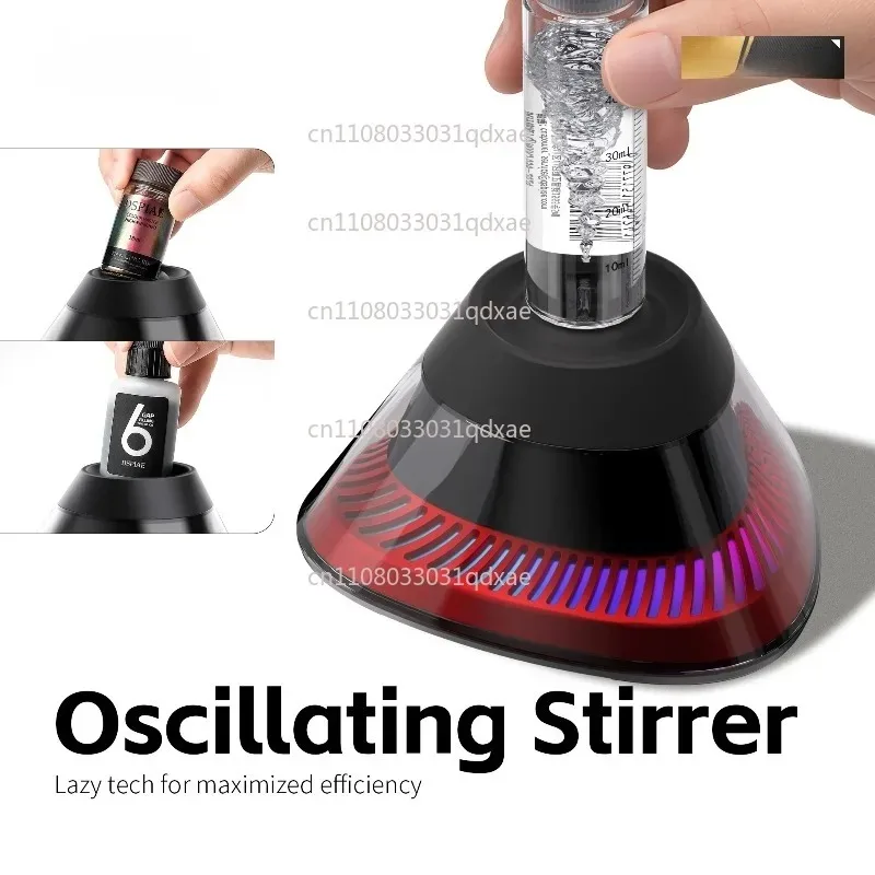 TYPE-C Paint Mixer Portable Oscillating Stirrer Aluminium Base for Model Hobby Painting