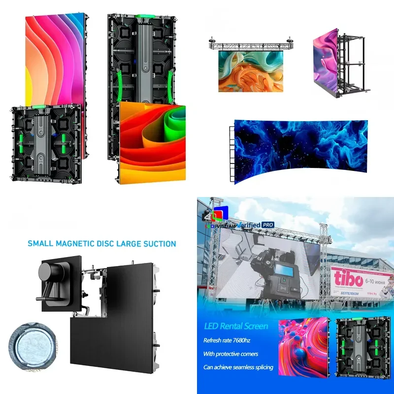 for Rental LED Wall Screen 500x500 P3.91 LED Module Outdoor Indoor Event Stage Background Video Wall LED Display