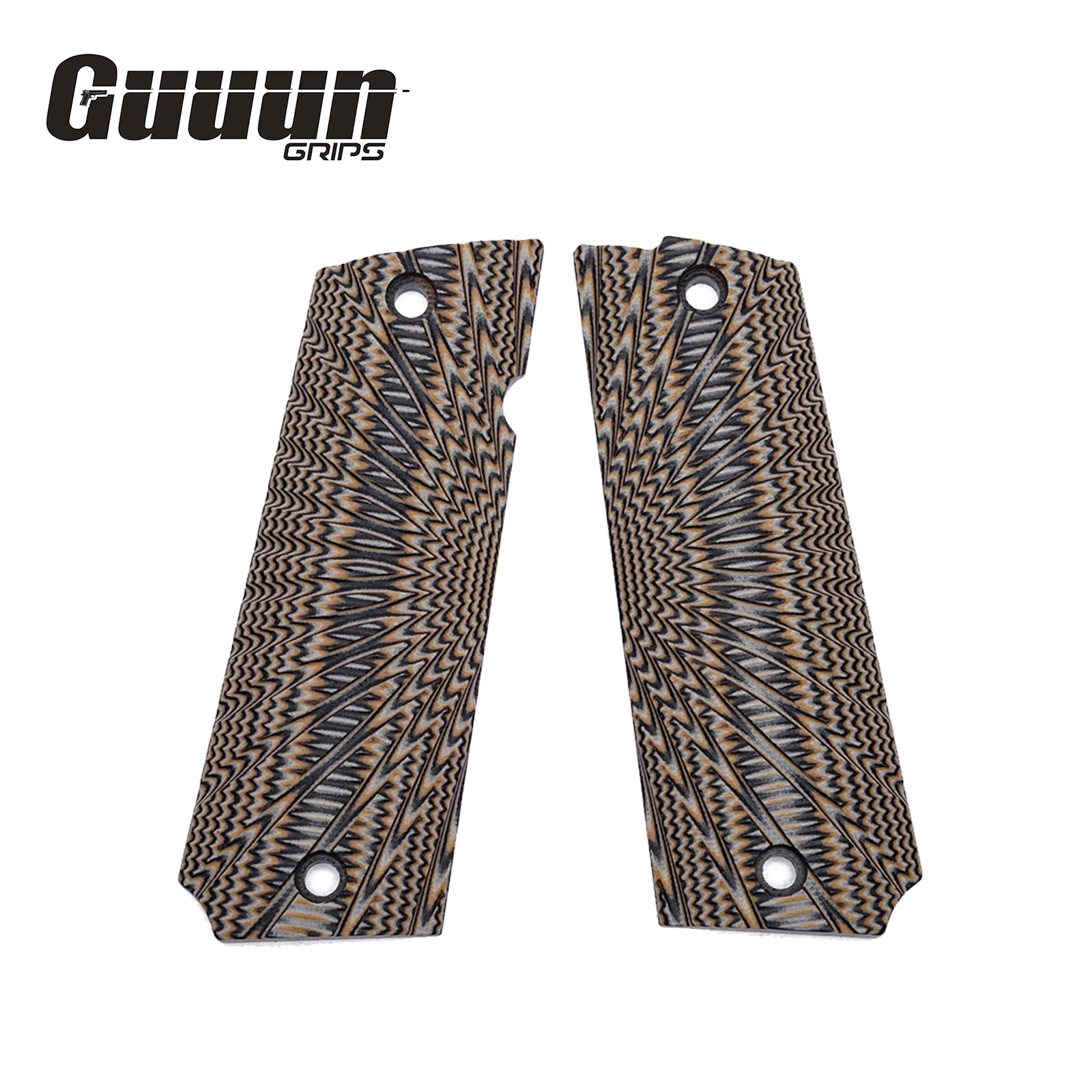 

Guuun G10 Grips For Llama Max IX-A IX-B IXA IXB OPS Starburst Texture - 6 Color Options