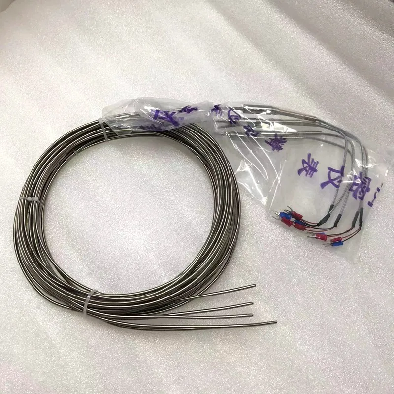 Diameter 4mm WRGKK-131 Chuanyi type thermocouple furnace wall probe thermocouple K-type armored thermocouple temperature sensor