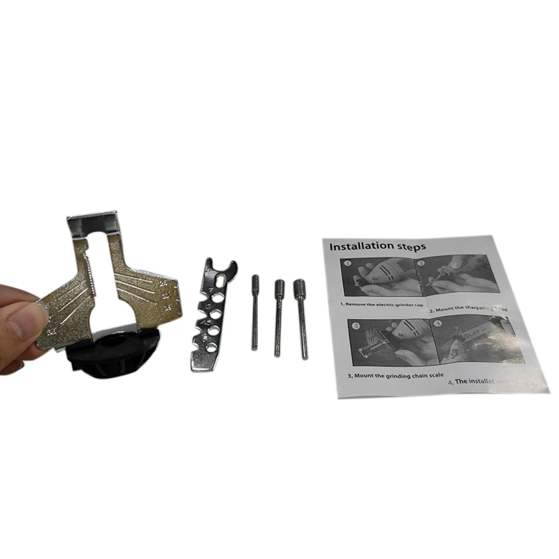 

Chainsaw Sharpening Kit Chainsaw Sharpening Kit Electric Grinder Sharpening Polishing Attachment Set Saw Chain Tool Drill Rotary