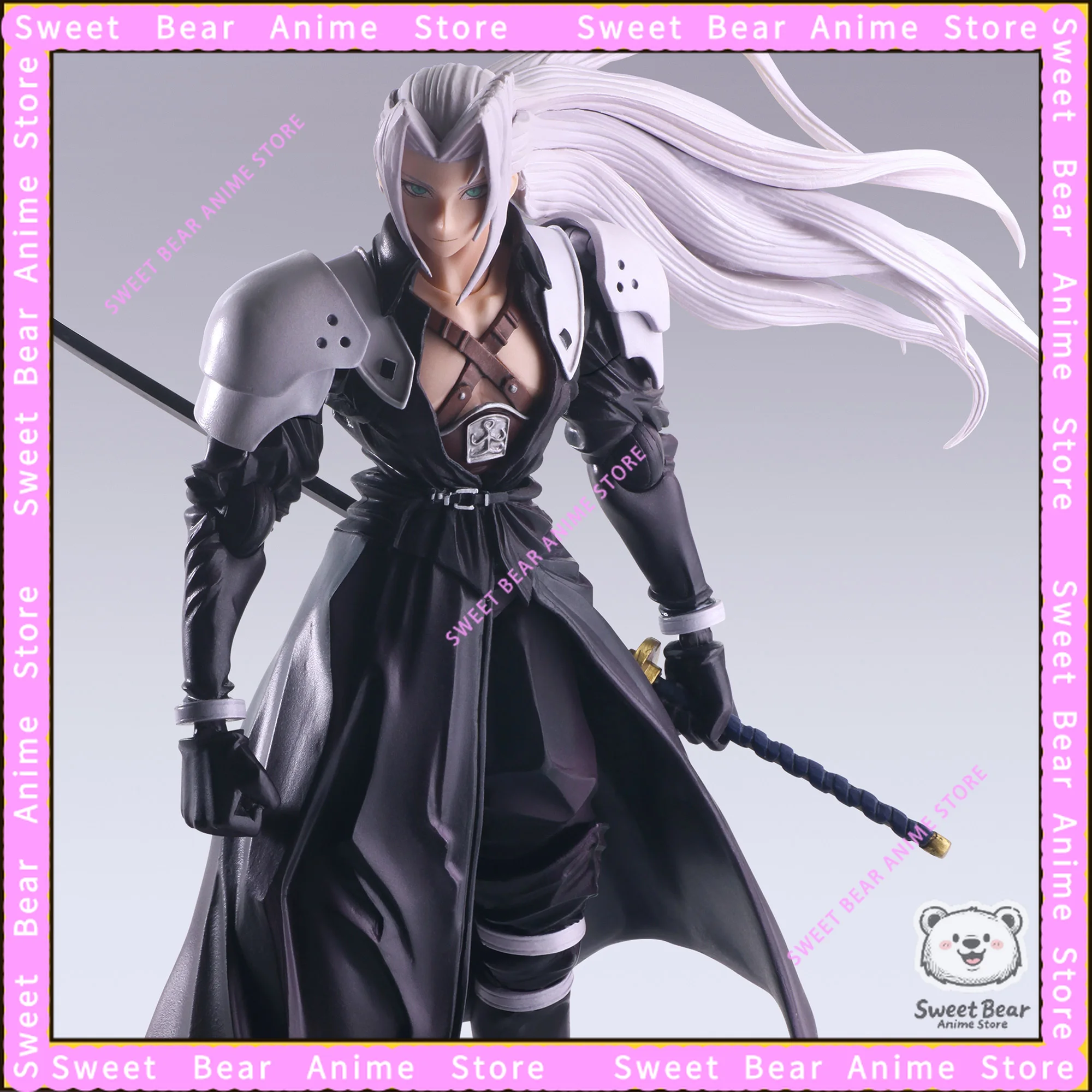 En Stock cuadrado Enix Final Fantasy VII BRING ARTS Sephiroth figura de acción Anime modelo juguetes de moda muñeca de escritorio coleccionables