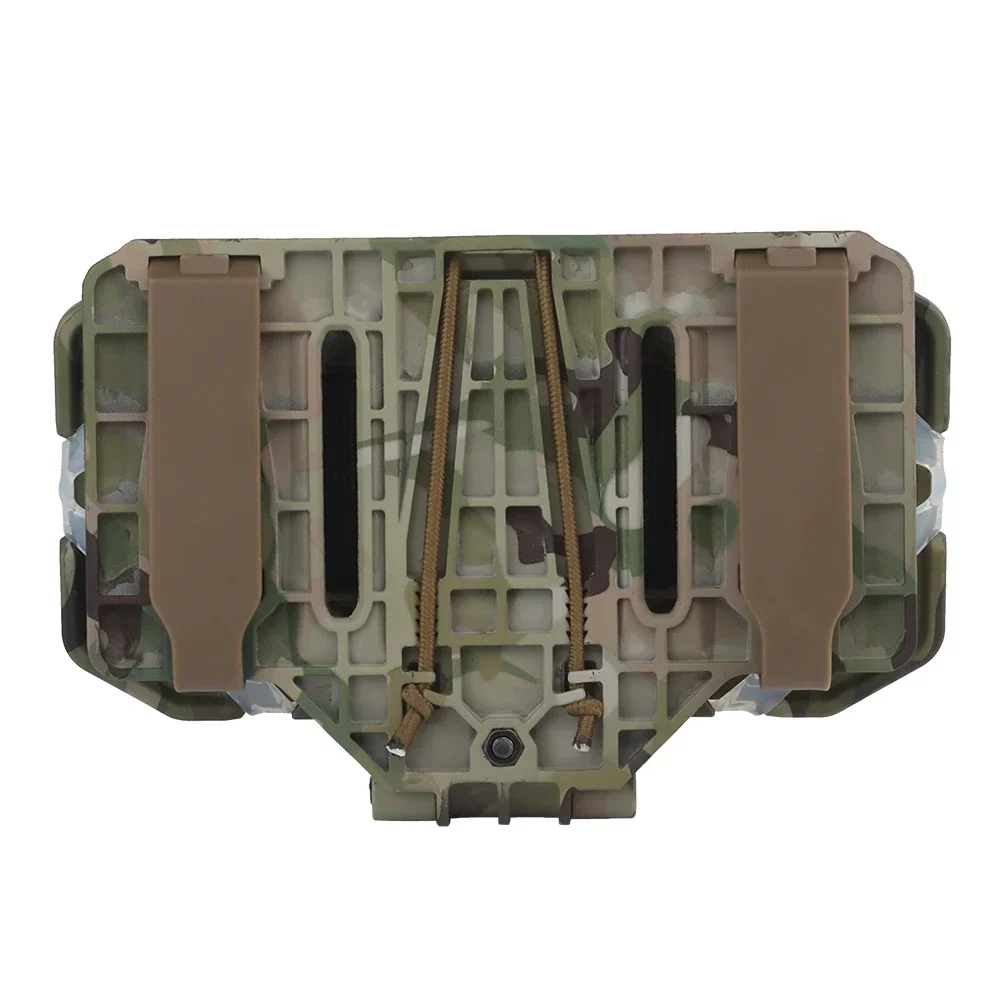 Tactisch MOLLE Opvouwbaar navigatiebord Tactisch Airsoft Legervest Borst Mobiele telefoonhouder Kaart Beheerderpaneel iPhone Sporttasje