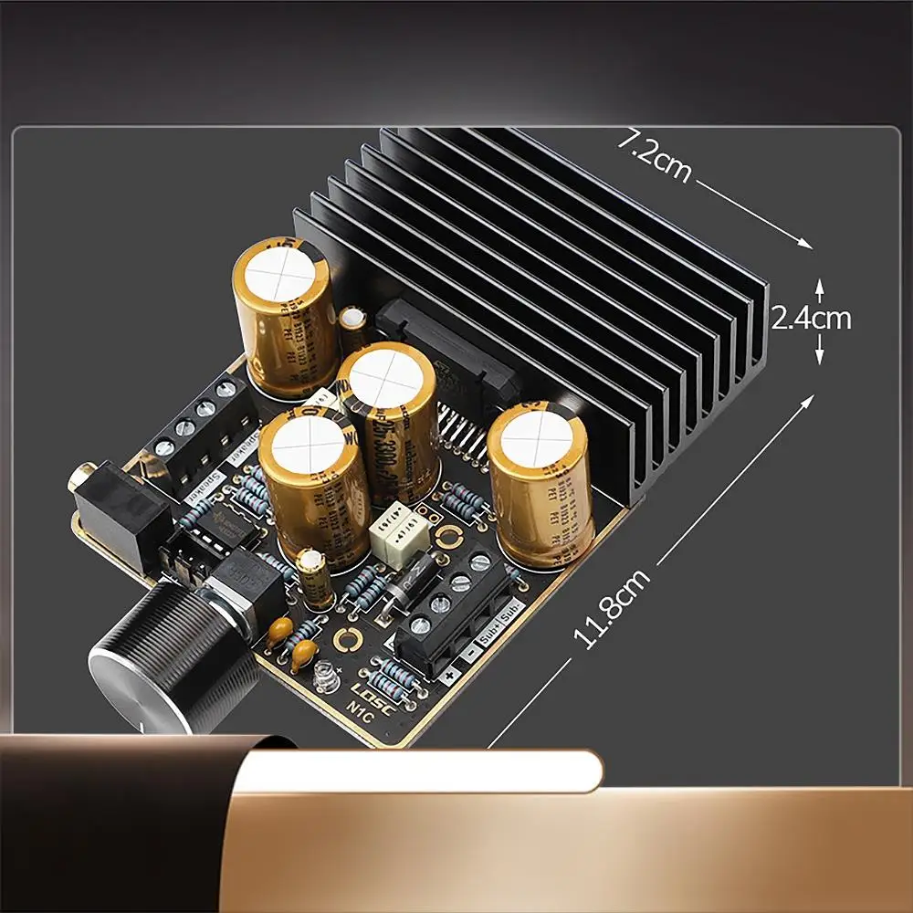 

LQSC TDA7850 2,1-канальный усилитель мощности, плата 2X80 Вт, автомобильный модуль усилителя мощности AB класса DIY высокой мощности 120 Вт, бас-аудио, модуль усилителя мощности-X64A