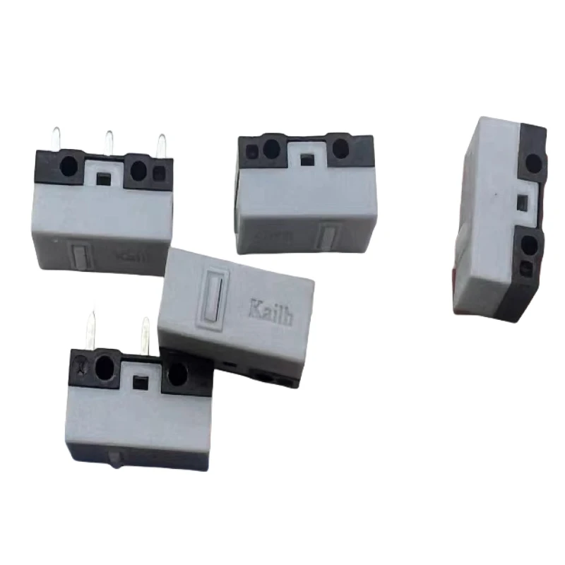 

7PCS/LOTS for kailh white dot mouse microswitch 3 feet universal repair gaming game button accessories