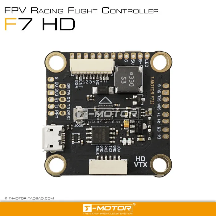 T-MOTOR Tmotor F4 F7 722 HD Flight Controller combo stack F45A V2 F55A PRO II 6S 4In1 ESC FPV Racing Drone quadcopter Multirotor