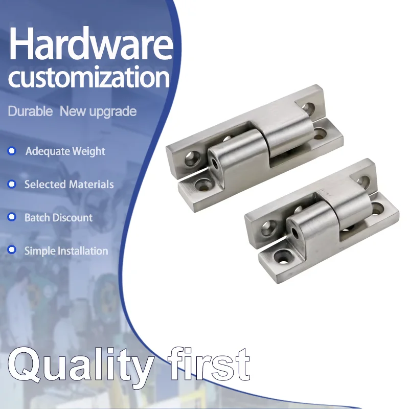 

Removable Stainless Steel Hinge Plug 180 Angle Industrial Equipment Distribution Box Cabinet Door Hinges