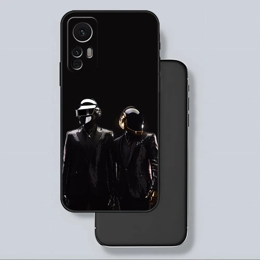 Rock music Daft Punk Helmet Phone Case for Xiaomi 13 12 11 9T 11T 9SE 11i Lite Ultra Note10 Poco F3 M4 GT Pro Cover