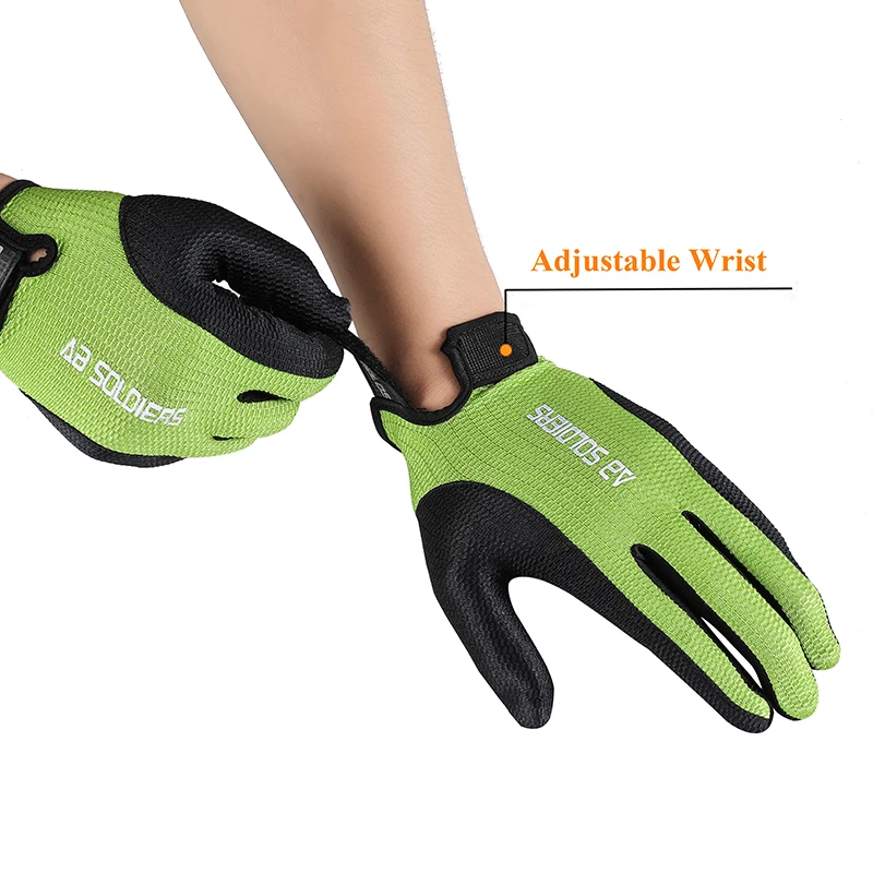 Guanti da ciclismo da uomo estivi Touch Screen sottile antiscivolo traspirante Fitness da corsa Anti-UV guida all\'aperto sport guanti da donna