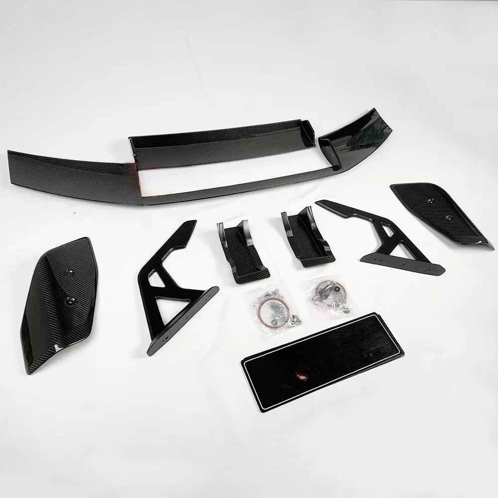 High Quality Wholesale Dry Carbon Fiber AD Style High Polished Fitment Tested Rear Wing for  M2 G87 2020+ Bodykit