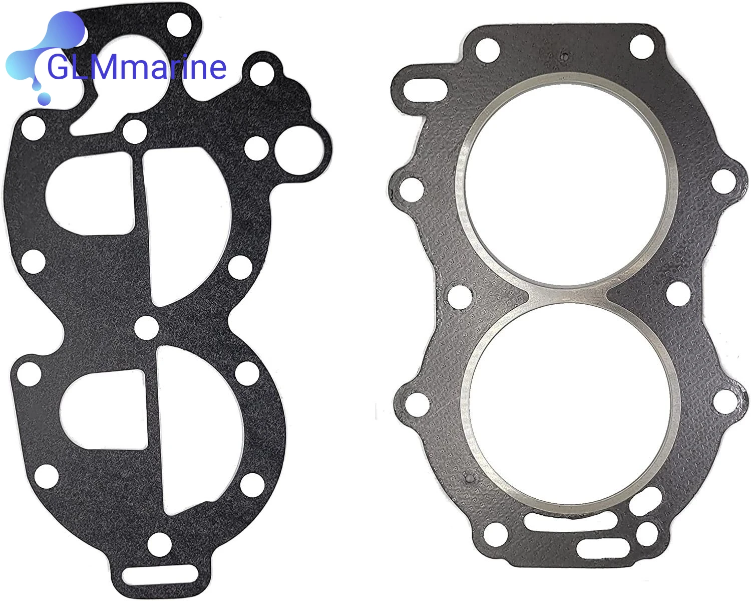 2PCS Head Gasket For Johnson Evinrude 25 28 30 35 HP Engine 329419 324324 0765012 GLM 34570