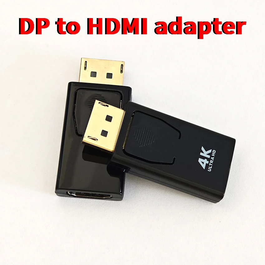 

1080P 4K Display Port To HDMI Compatible Adapter DP Male To Female HDMI Converter 1080P Video For PC HDTV Laptop