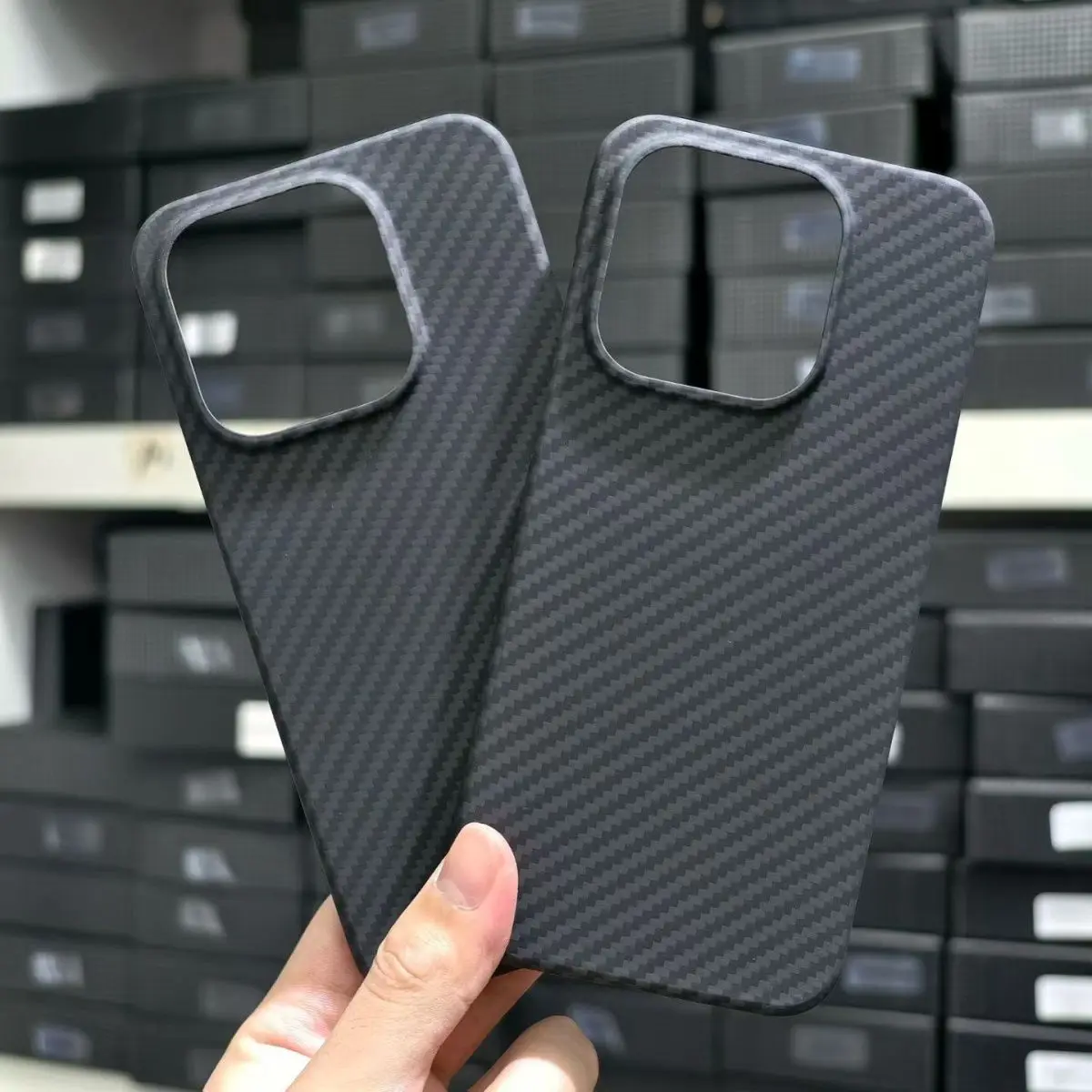 For OnePlus 15 Case Matte Hard PC Carbon Fiber Texture Pattern Ultra Thin Protection Phone Cover For One Plus 15 5G Shell Bumper