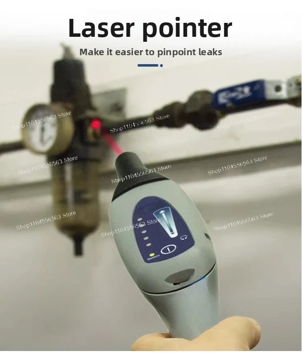 Ultrasonic Leak Detector 711-202-G1USA for HVAC System and Pipeline Inspection