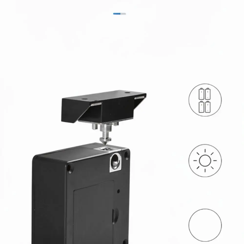 Electronic RFID Drawer Lock Invisible Smart Cabinet Latch Security Keyless Sensor Access For Office Gym Sauna Locker