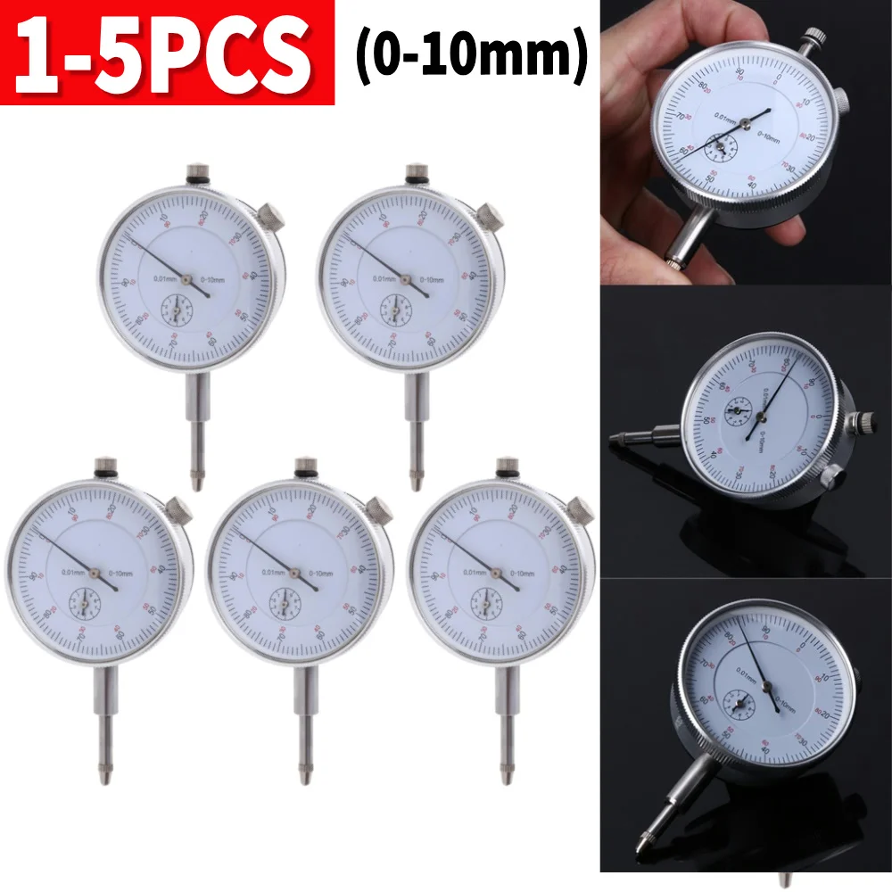 Dial Indicator Micrometer Hour Type Indicator Precision Comparator Measuring Clock Indicator Dial Gauges Measuring Instrument