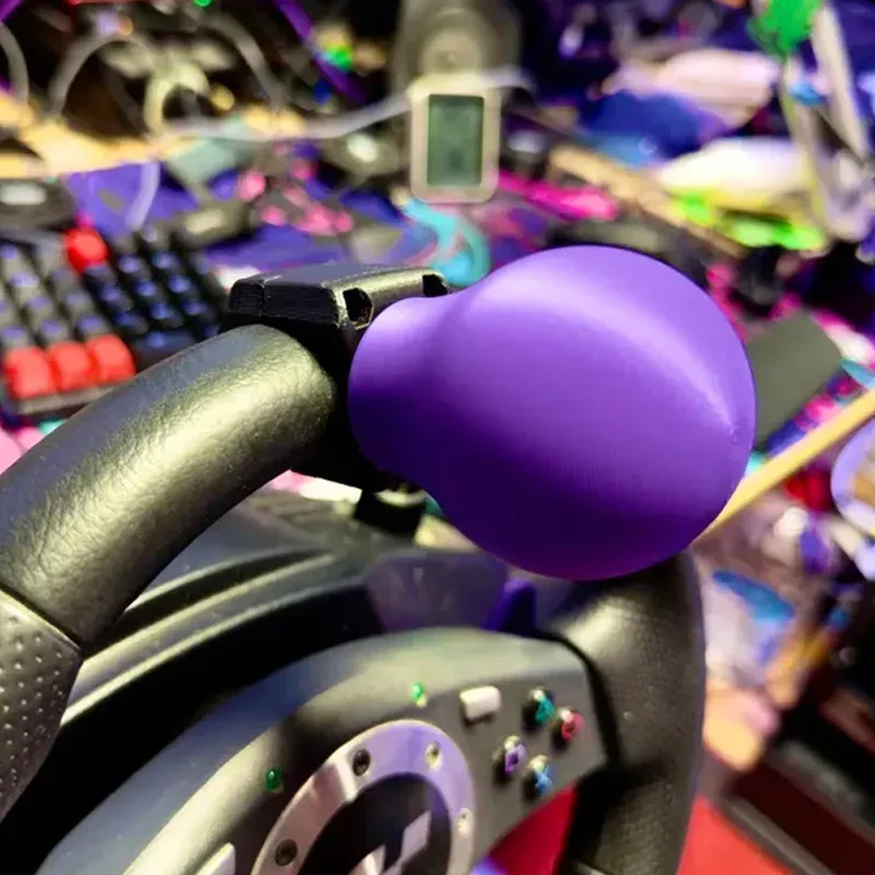 For Logitech Driving Force Pro Steering Wheel Booster 360 Degrees Spinner Knob Grip Ball