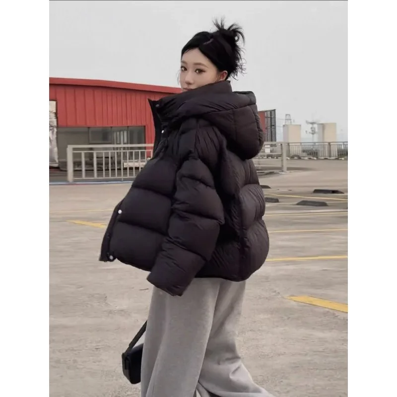 

Super Good-looking Fashionable New Down Jacket Women's Short Thickened Warm White Duck Down Bread Jacket Winter Coat Exquisite