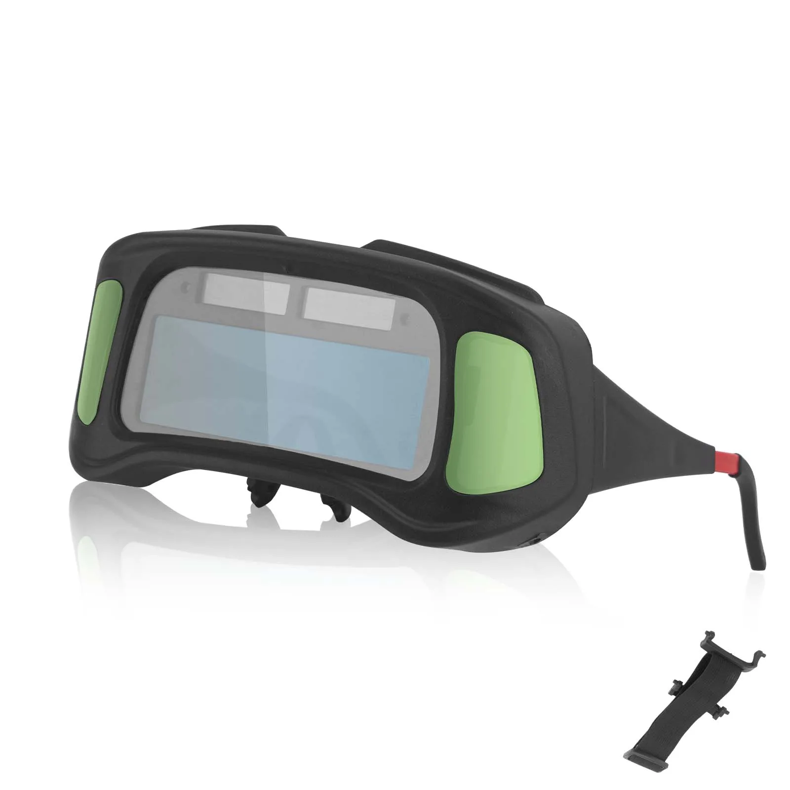 True Color Auto-Darkening Welding Glasses, Panoramic View Goggles for Enhanced Safety and Accurate Welding