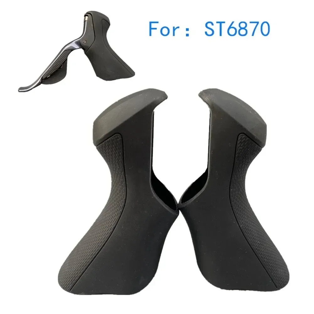 Bicycle Brake Levers Variable Speed Mechanical Brake Handle Bike Brake Gear Shift Covers Hoods ForShimano Ultegra Di2 ST-6870