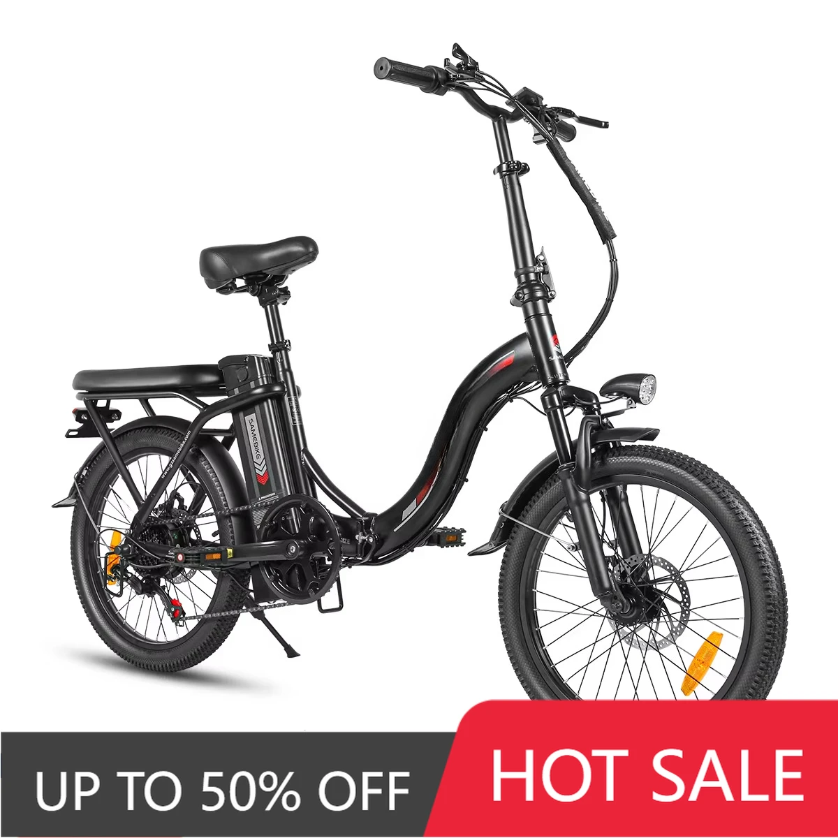 

Складной городской электровелосипед JYF SAMEBIKE CY20, 36V 12Ah, 20 дюймов, бесплатная доставка со склада в Великобритании, оснащен литиевой батареей 36V.