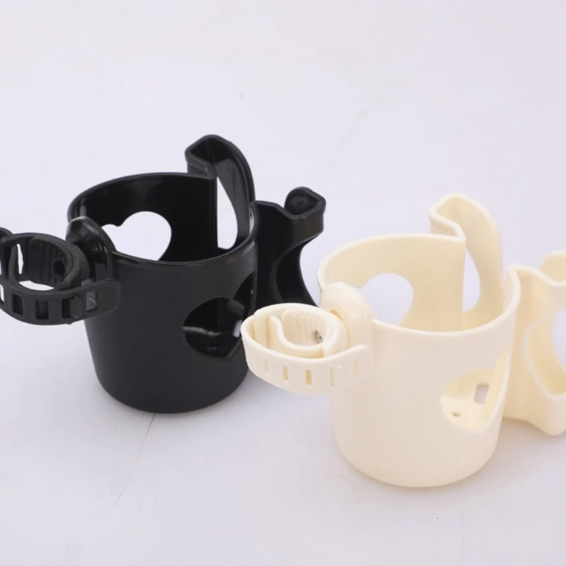 

Multifunctional 2 In 1 Baby Strollers Cup Holder Bottle Storage Rack Phone Mount 360 Degree Rotate for Easy Outings