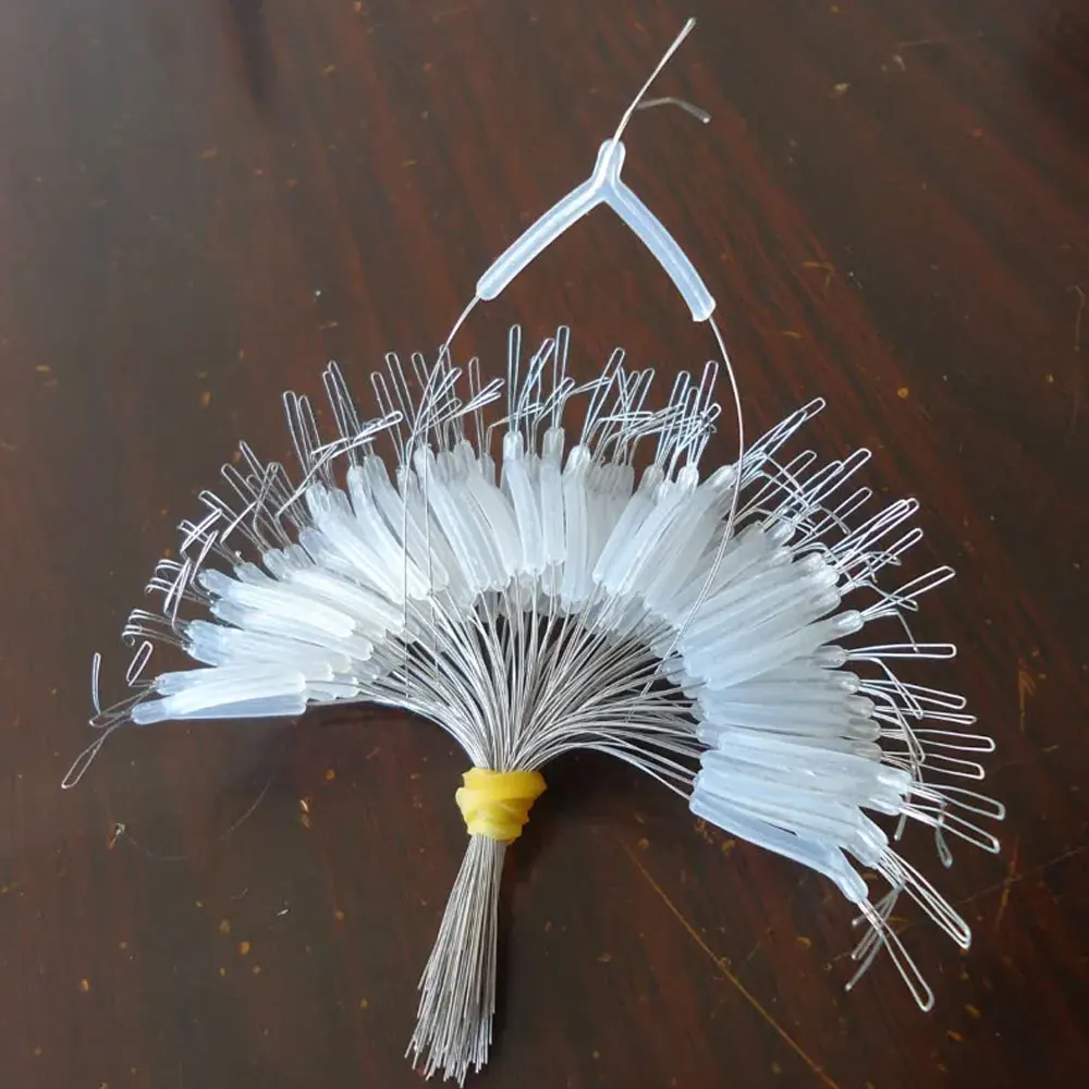 50 قطعة صيد السمك الفاصل الأبيض المنتج الصيد خط فرعي الخائن التشعب جهاز الصيد لأداة اكسسوارات Carpfish #1