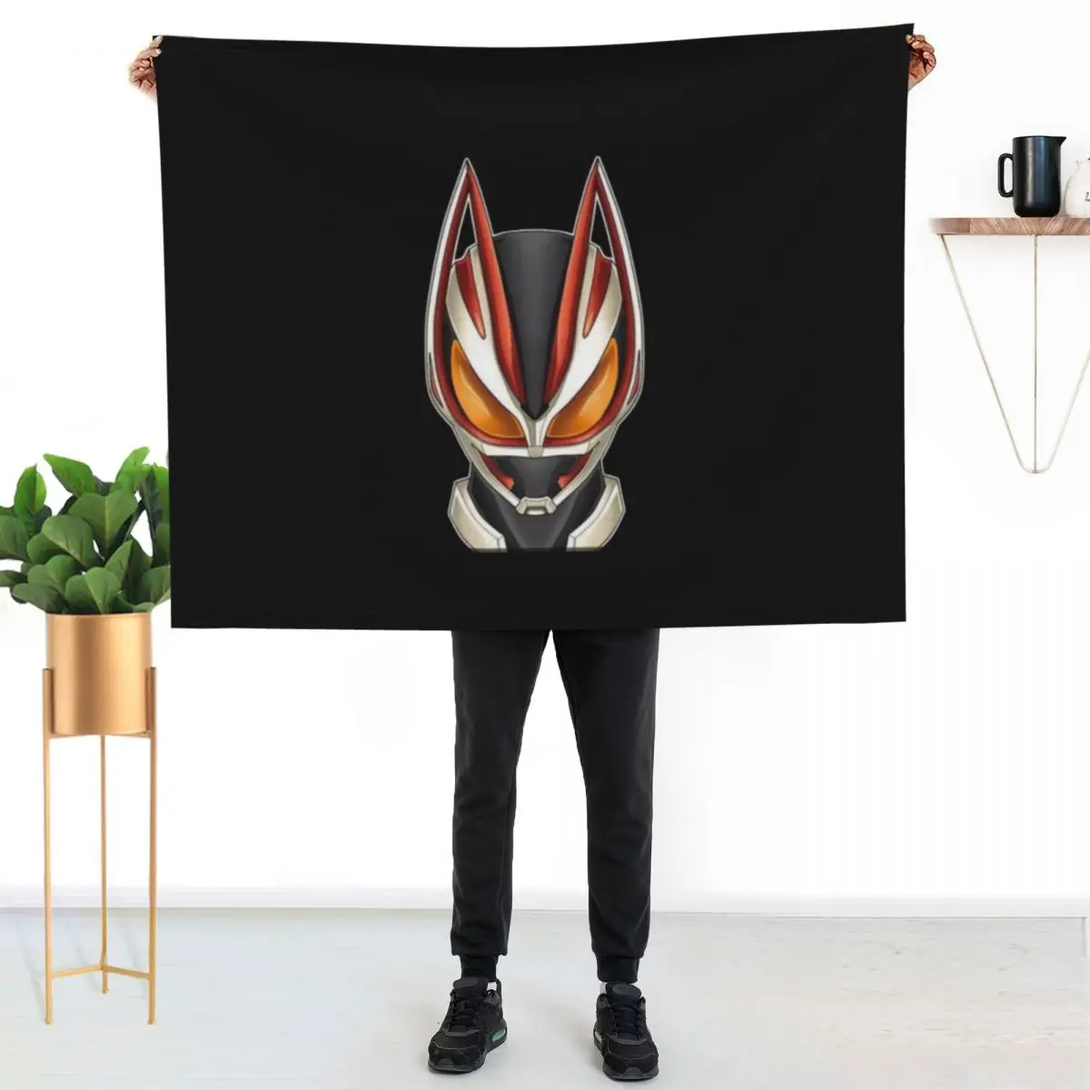 kamen rider geats Throw Blanket funny gift Luxury Throw Single Beautifuls for babies Travel Blankets