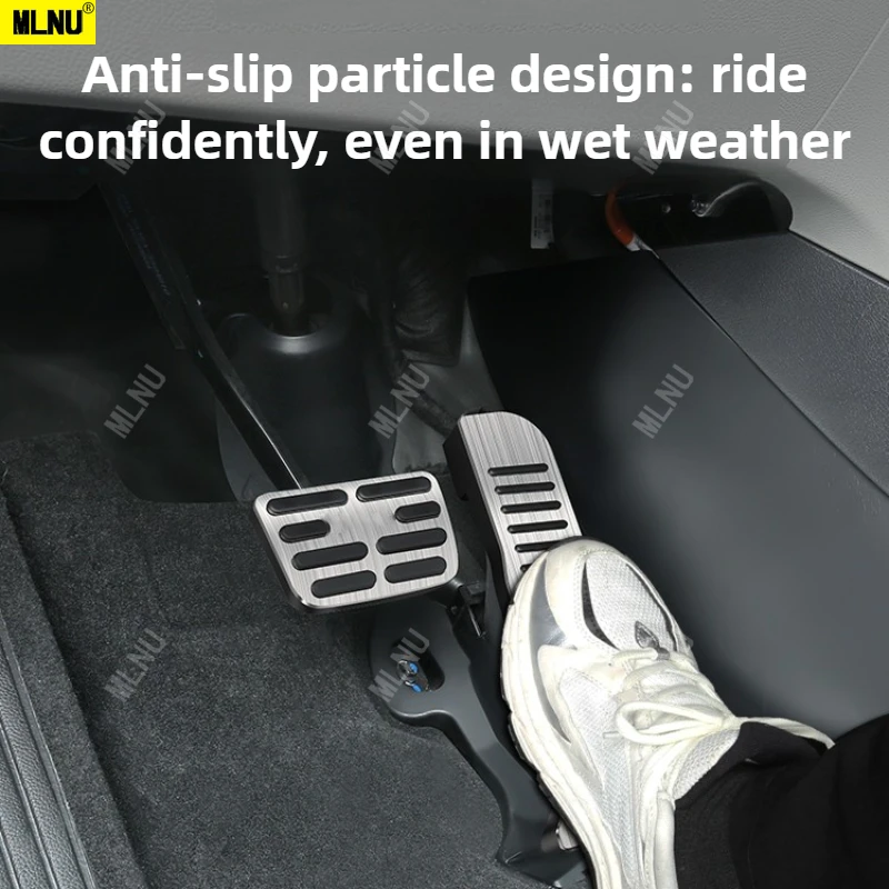 ملحقات لـ BYD Seal U/Song PLUS/Sealion 6 2025/2024 منصات دواسة الفرامل والغاز قاعدة سيليكون مضادة للانزلاق من سبائك الألومنيوم 2020-2023 #2