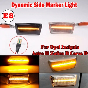 Dynamic LED -Blinkerblinker, Seitenmarkierungslichter, Opel -Insignia -Lampe, Astra H, Zafira B, Corsa D, 2005, 2006, 2008, 2010, 2011, 2014 11 Hauptverkäufe Corsa B -111