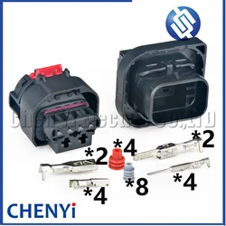 6 Pin Automobile waterproof connector headlight LED tail light plug 2302238-1 8992188-01 2302239-1 2302240-1 6992163-01