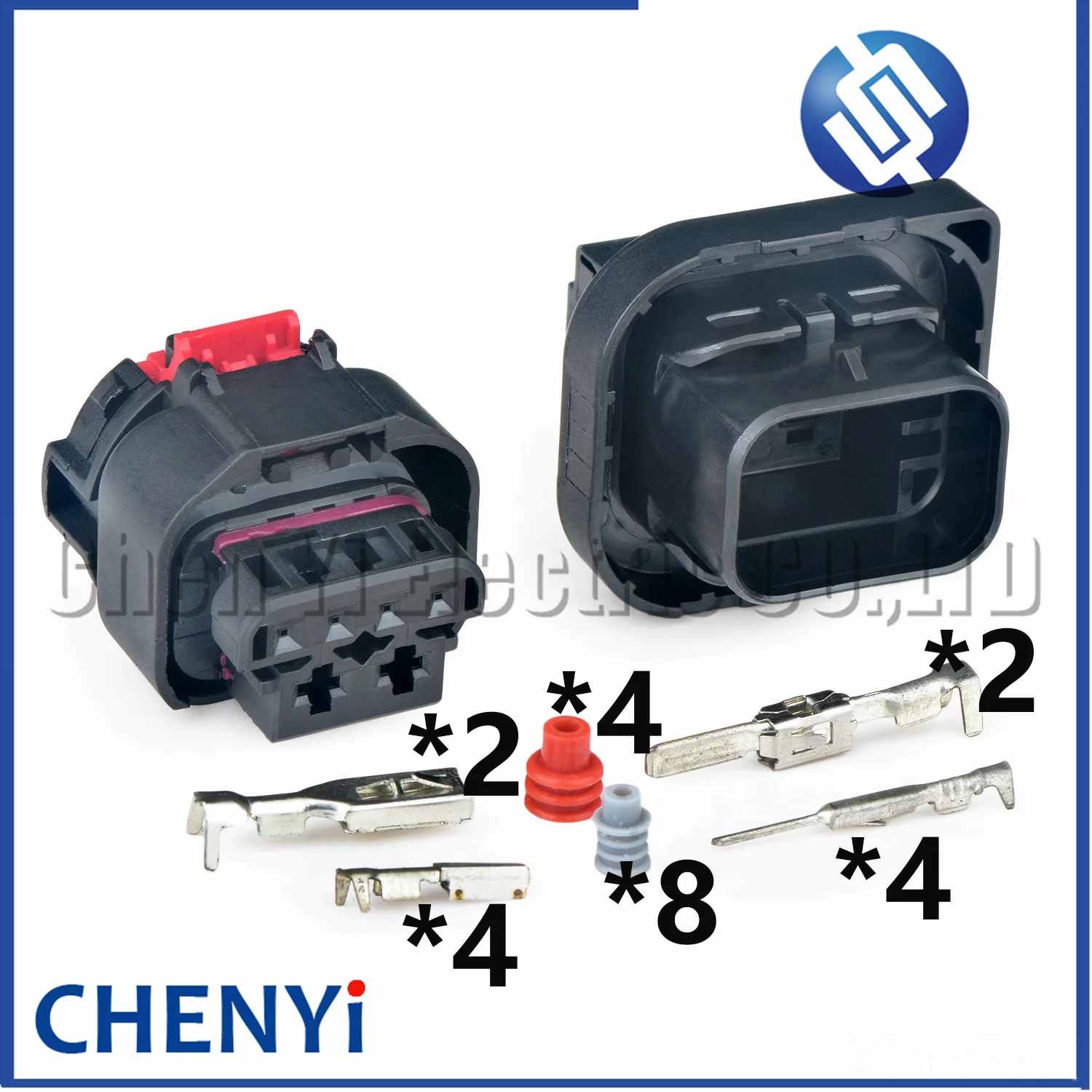 6 Pin Automobile waterproof connector headlight LED tail light plug 2302238-1 8992188-01 2302239-1 2302240-1 6992163-01